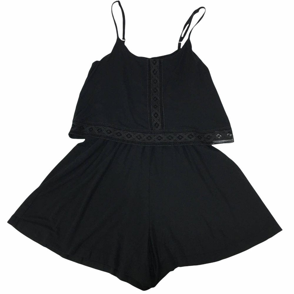 Topshop Black Jumpsuit